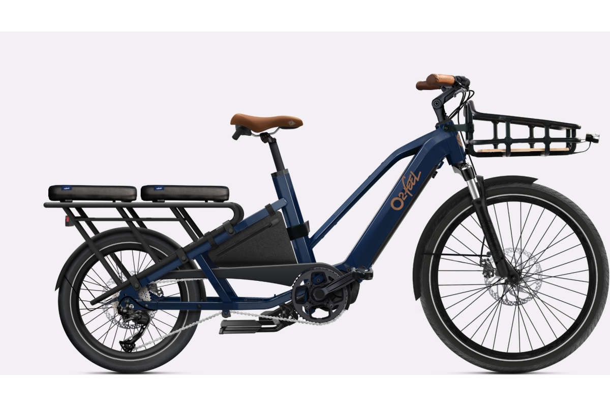 Vélo électrique O2feel Equo 3 – Vélo cargo électrique longtail Vélo électrique O2feel Equo 3 – Vélo cargo électrique longtail