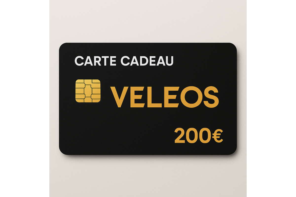 Carte cadeau Véléos 200€ – Un cadeau pratique et passionnant !
