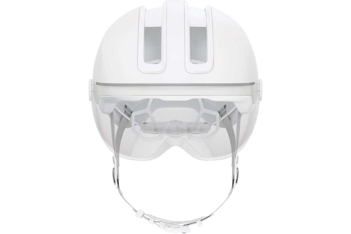 ABUS HUD-Y ACE – Casque vélo urbain stylé avec visière & LED | Véléos