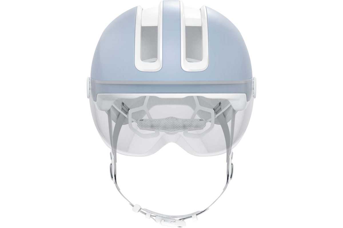 ABUS HUD-Y ACE – Casque vélo urbain stylé avec visière & LED | Véléos