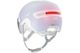 ABUS HUD-Y ACE – Casque vélo urbain stylé avec visière & LED | Véléos