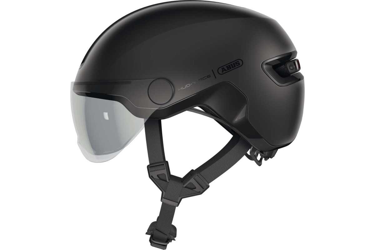 ABUS HUD-Y ACE – Casque vélo urbain stylé avec visière & LED | Véléos ABUS HUD-Y ACE – Casque vélo urbain stylé avec visière & LED | Véléos