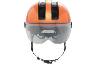 ABUS HUD-Y ACE – Casque vélo urbain stylé avec visière & LED | Véléos