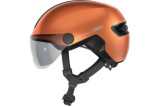 ABUS HUD-Y ACE – Casque vélo urbain stylé avec visière & LED | Véléos