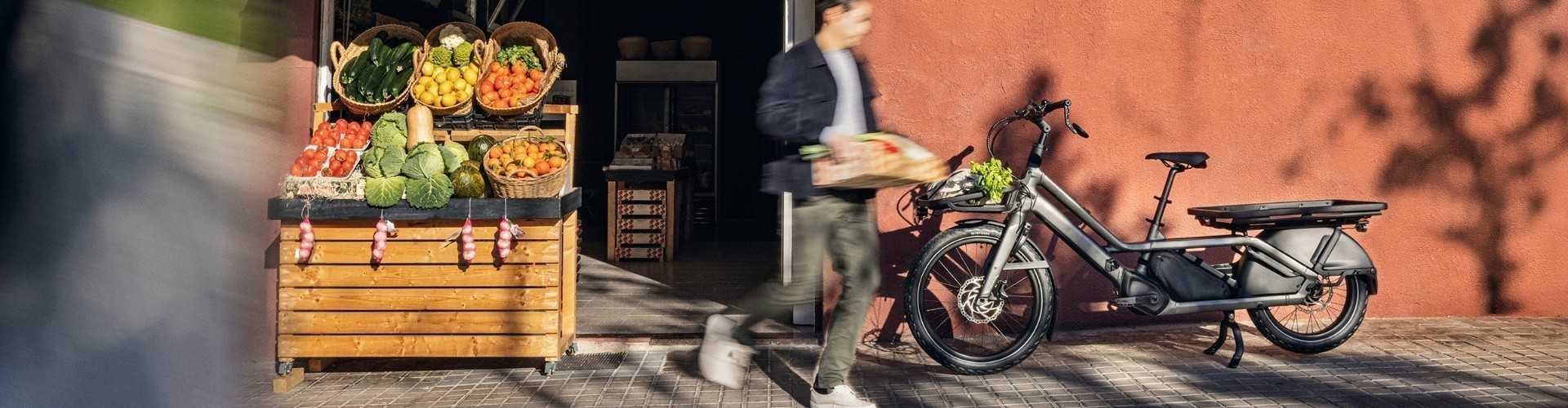 Vélo cargo électrique